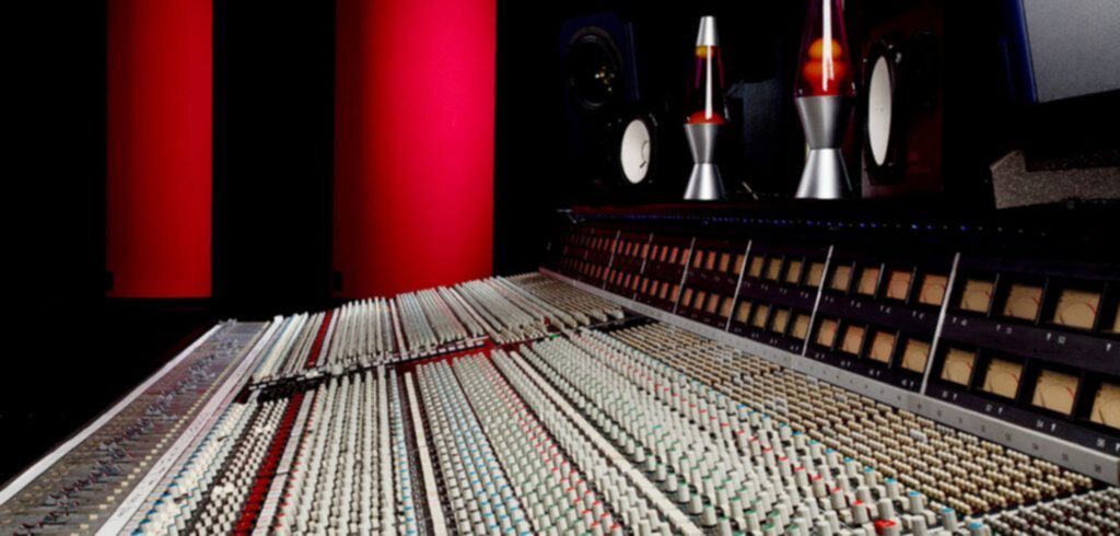 Waterbury Studios with red Curve Diffusors