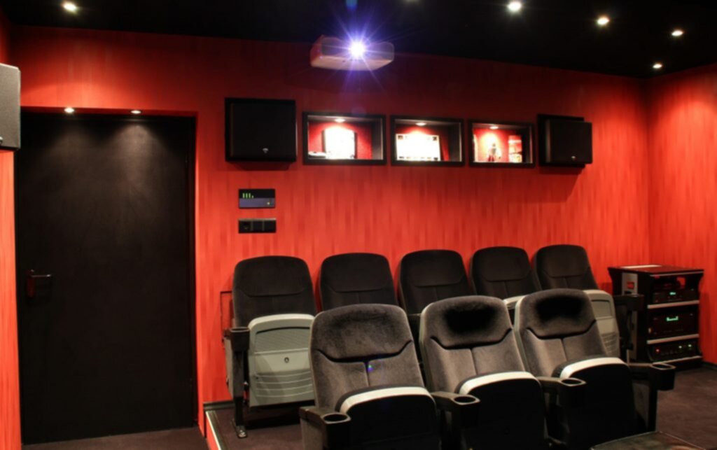 home theater setup