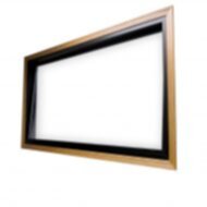 AG Studio Soundproof Windows – Studio 5 (STC 48) 72″ x 36″ – Black Powder-coat (orange peel finish)