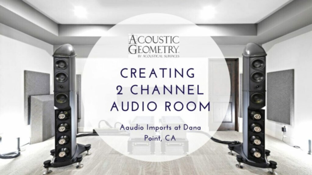 Creating 2 Channel Music Listening Room Acoustic Geometry