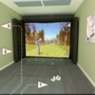 golf simulator noise reduction