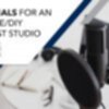 DIY podcast studio