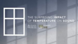 impact of temperature on sound