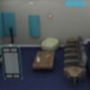 A mock up image of a residential home theatre equipped with Acoustic Geometry paneling and equipment
