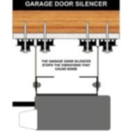 Garage Door Motor & Rail Isolation Kits